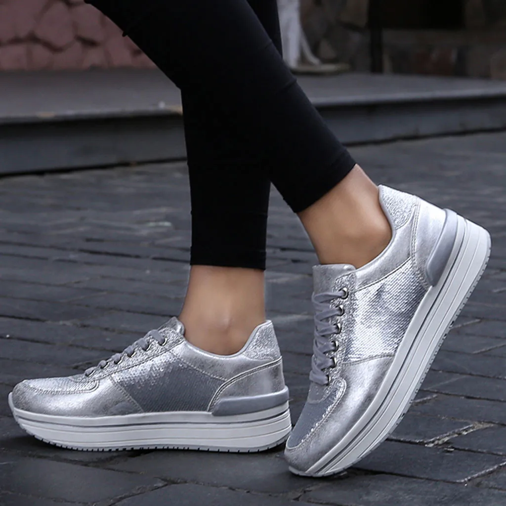 SAGACE New Hot Style Women High Quality Sneakers Female Breathable Gym Casual Big Size Footwear Light Tennis Shoes Muffin shoes | Обувь