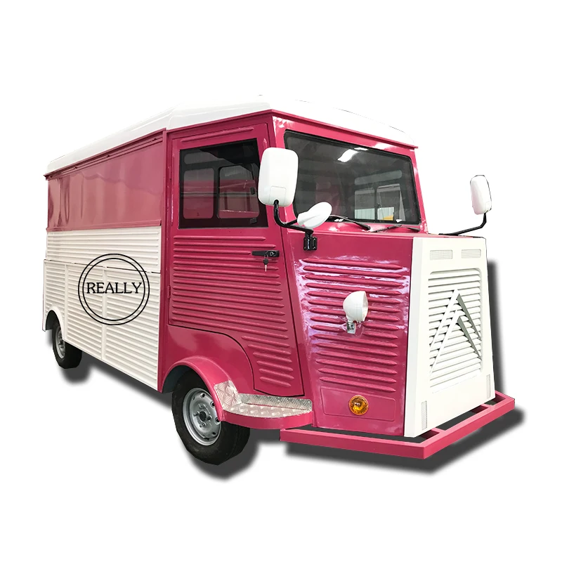 Мобильный тележки быстрого питания Электрический перемещение вагон ресторан