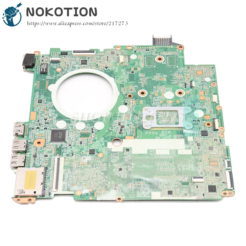 NOKOTION для ноутбука HP 15 15-P071NR 15-P материнская плата DDR3 DAY23AMB6C0 766713-501 766713-001 | Компьютеры
