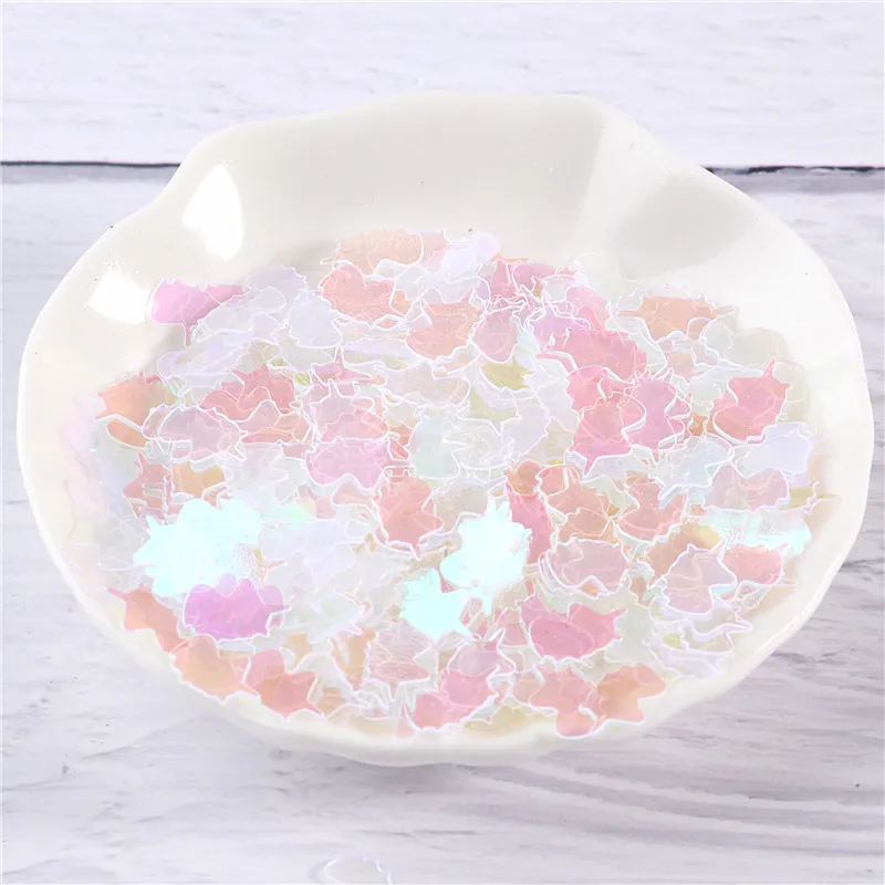 600 шт./упаковка размер 5*8 мм в форме единорога блестки блестка для ногтей пайетки