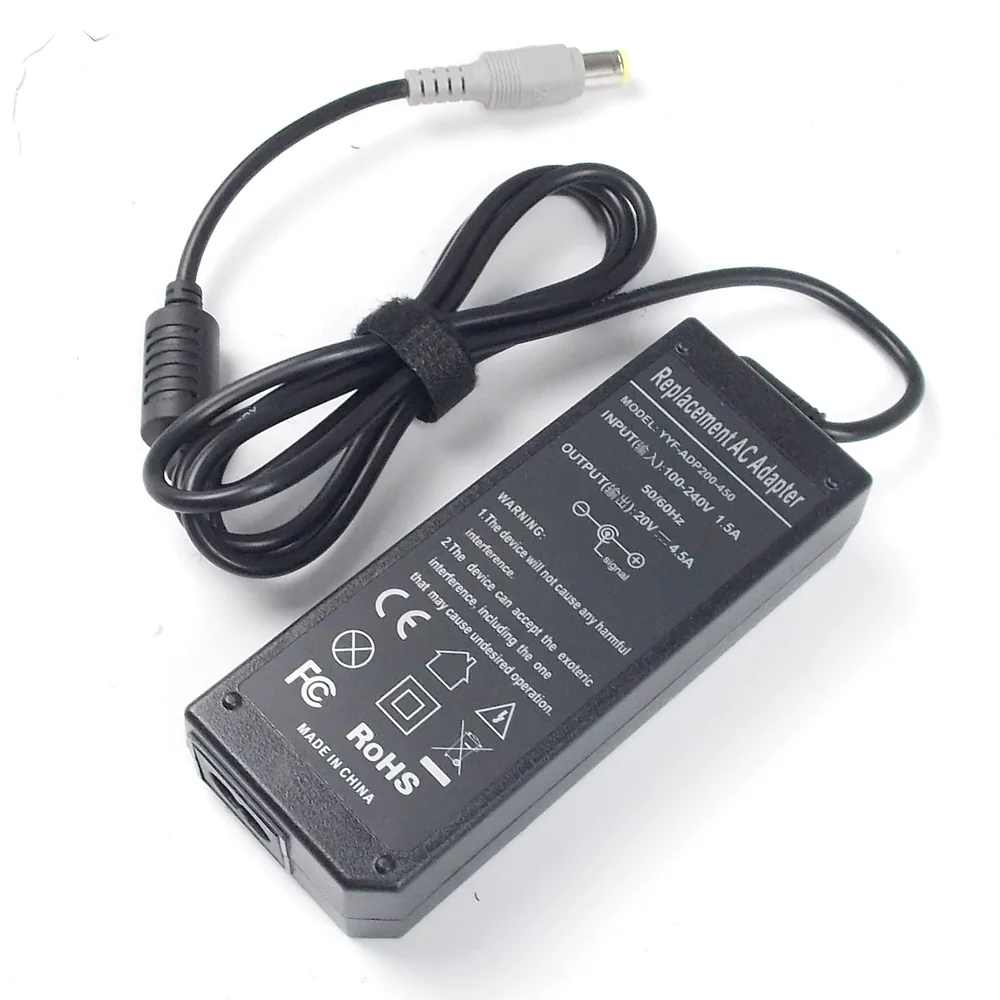 20V 4.5A Notebook Ac Adapter Charger for IBM Lenovo ThinkPad 92P1114 92P1255 92P1254 44015NC 42T4439 42T4425 92P1156 92P1106 | Компьютеры