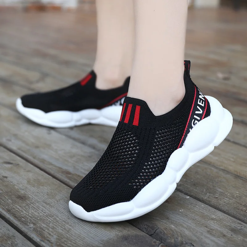 

Summer Kids Shoes Breathable Mesh Boys Sneakers Fashion Light Girls School Casual Shoes Baby Sports Shoes Hollow Children Shoes