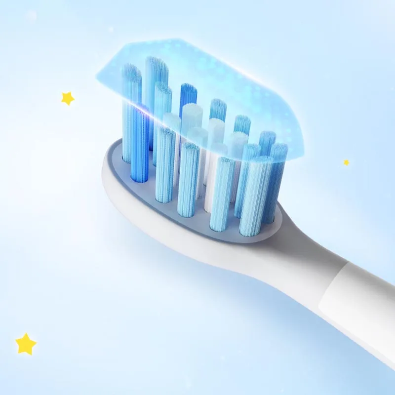 4pcs For Usmile Kid Replacement Sonicare Electric Toothbrush Heads Vacuum Clean Soft DuPont Nozzle Heads Smart Brush Bristle enlarge