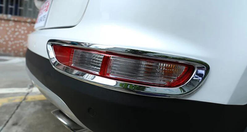 ABS хромированный задний противотуманный светильник защитная накладка литье под