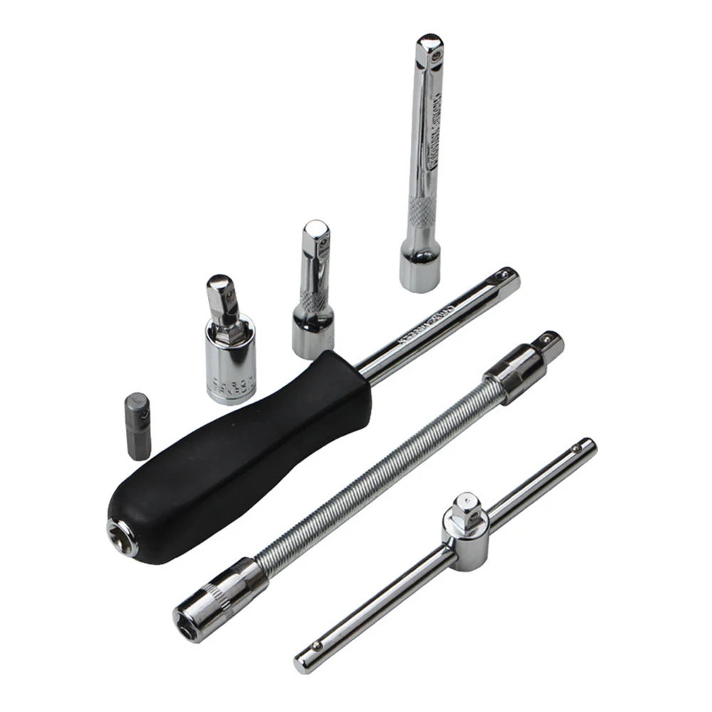 

Set Socket Wrench Kit Car Auto Ratchet Torque Extension bars Bit adaptor
