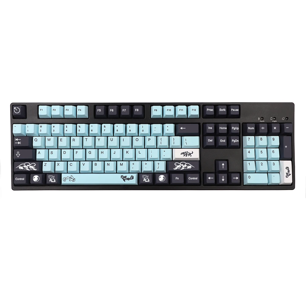 

Mizu Keycap Cherry Profile PBT Dye Sub Keycaps For dz60/GK61/68/71/84/87/96/980/108 Mechanical Keyboard K70 G710 Key cap