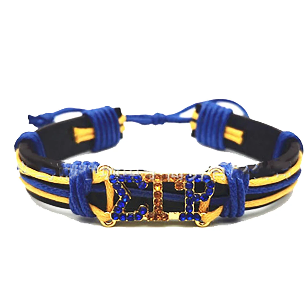 

Greek Sorority Rope Bracelet Bangle For Sister