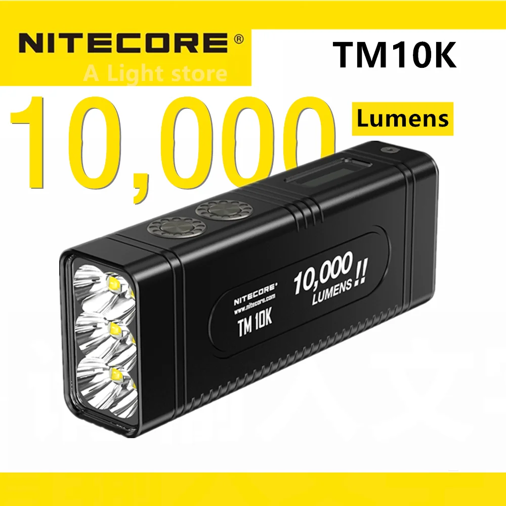 Перезаряжаемый фонарик NITECORE TM10K макс. 10000 люмен крошечный монстр 6 светодиодов XHP35