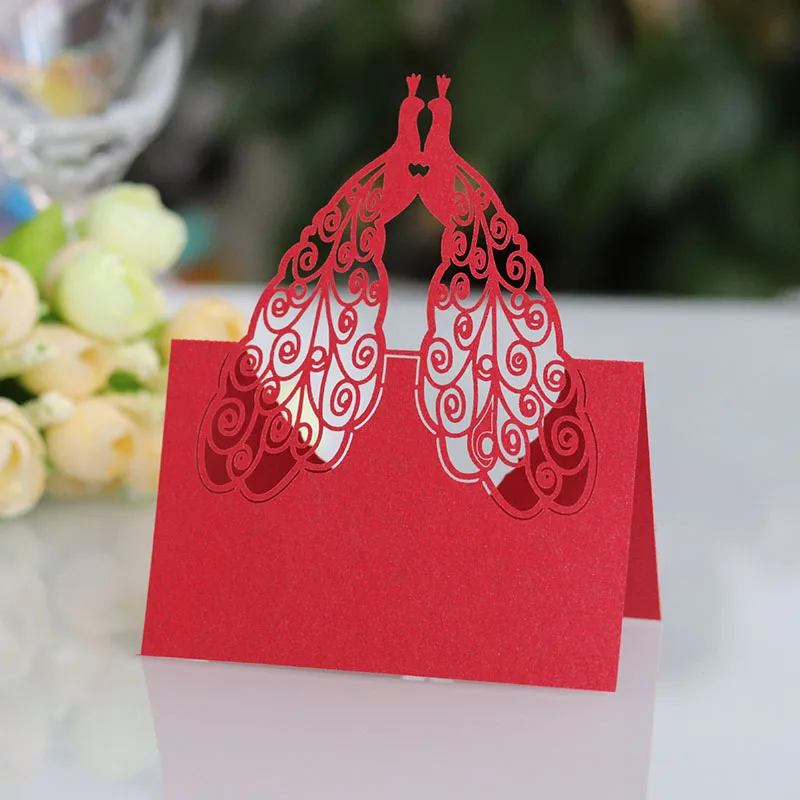 Открытки для размещения стола лазерная резка 50 шт. | Дом и сад