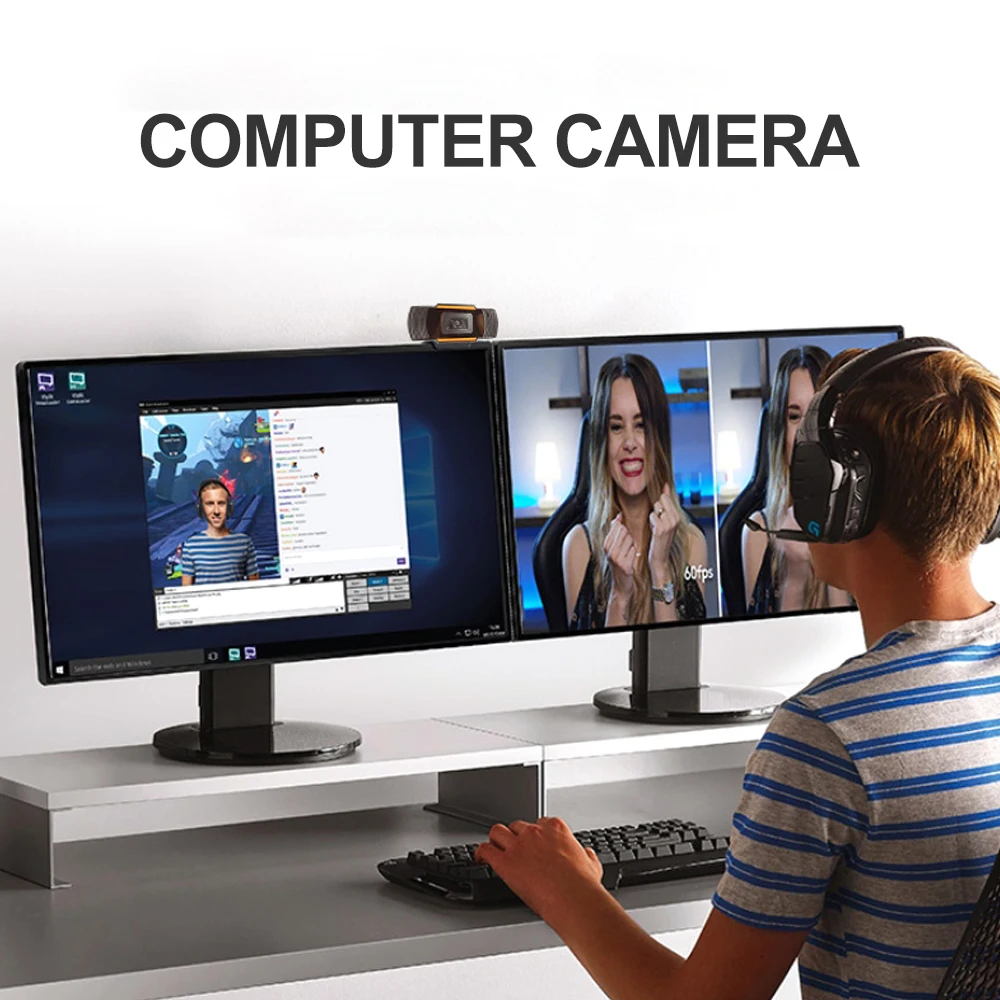 Willkey HD 1080P ПК веб-камера USB 2 0 Компьютерная камера видеозапись с микрофоном для