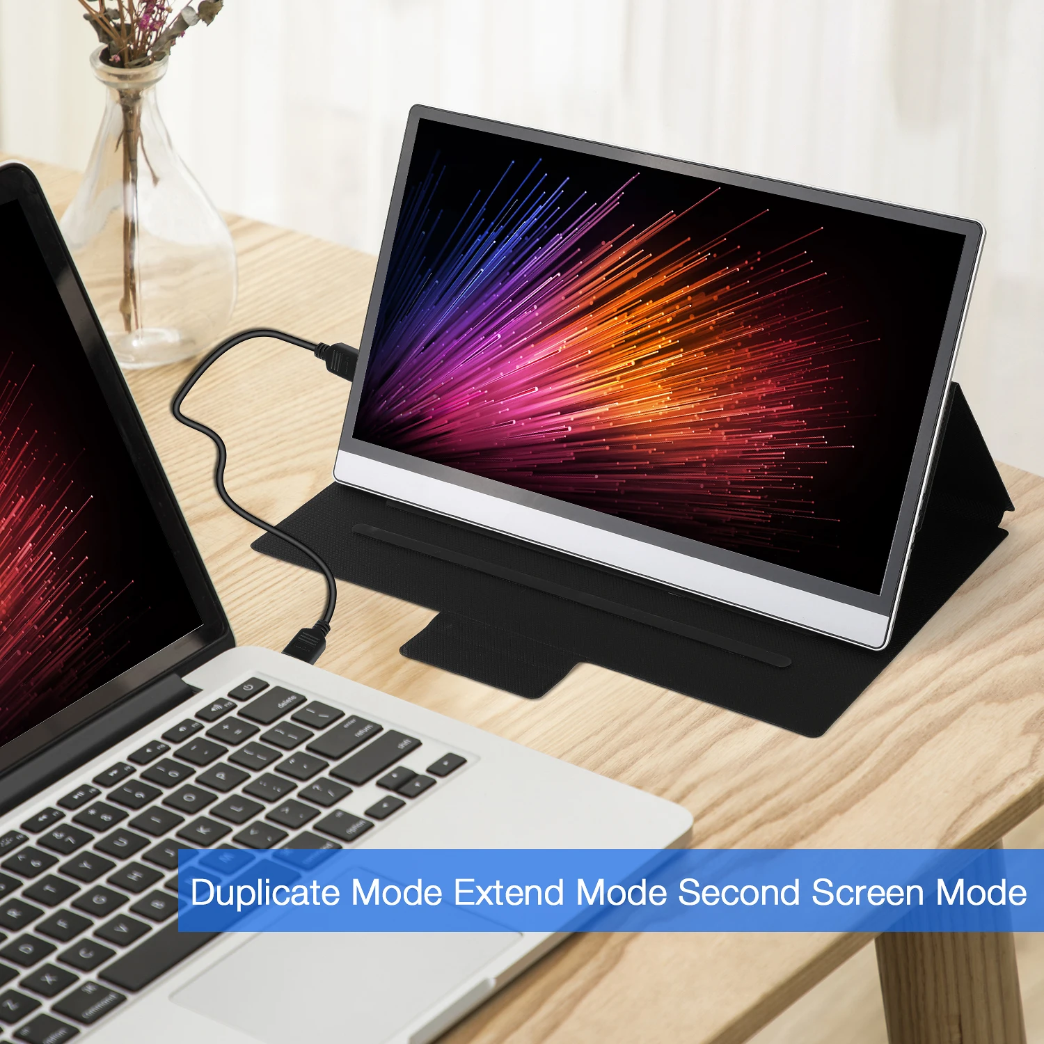 

4K Portable Monitor 15.6" HD Display 3840 x 2160 UHD Computer Monitor For Laptop Phone PS4 XBOX Ultrathin Screen Gaming Monitor