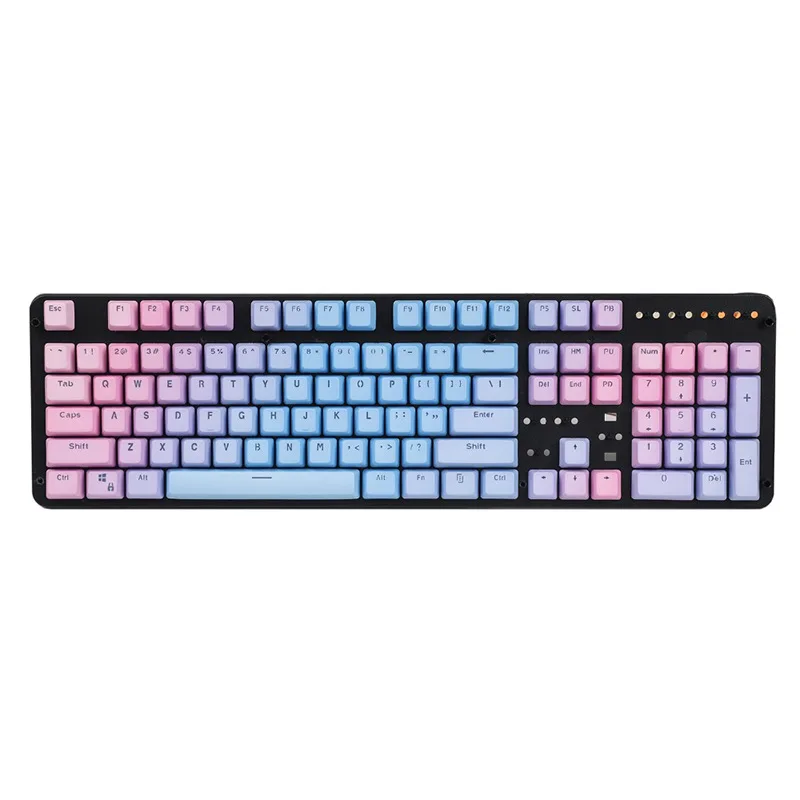 104oem ключ с коэффициентом пропускания PBT Материал механическая клавиатура