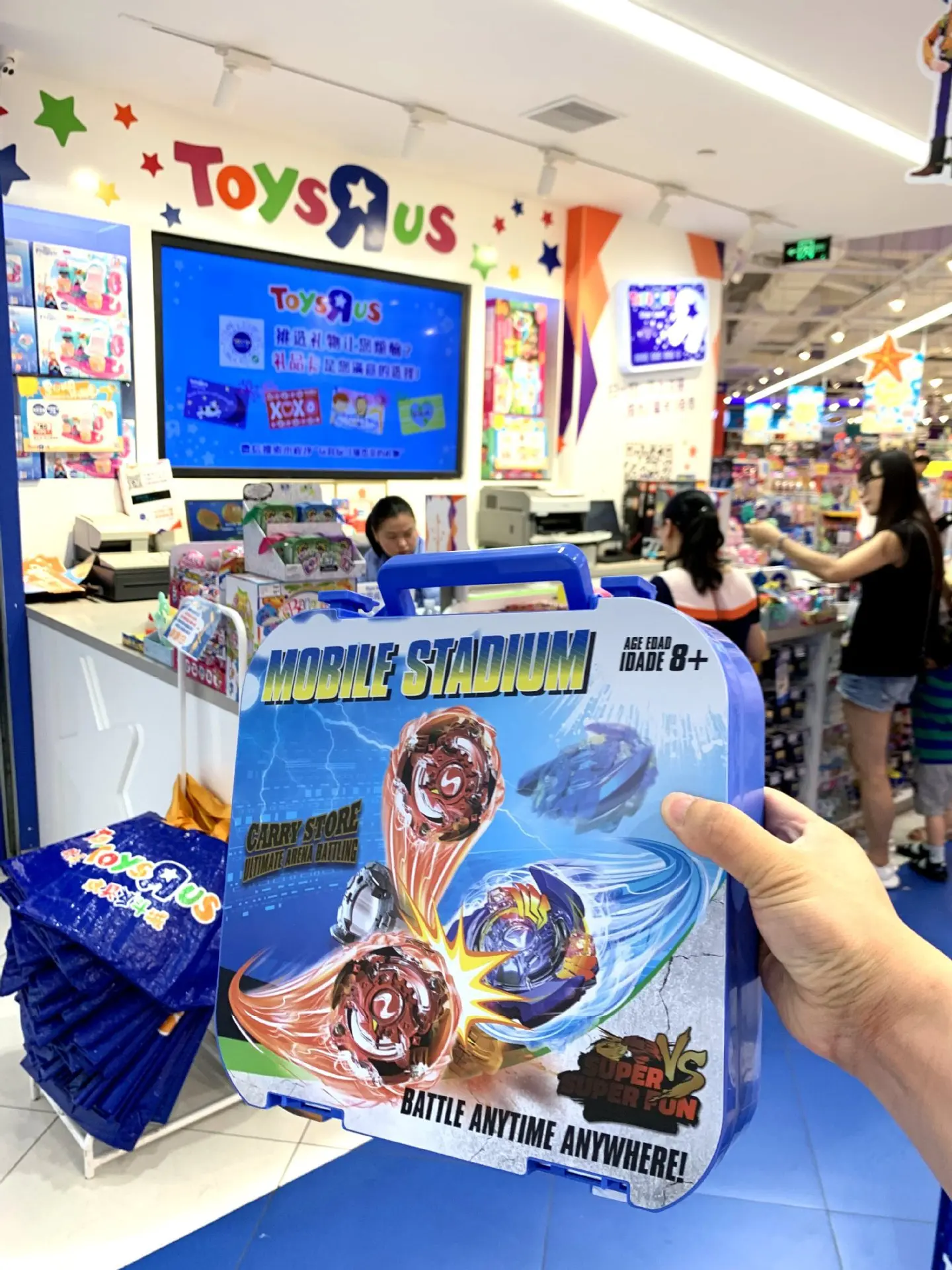 Beyblade burst стадион Арена beystadium мобильный сбор коробка Рождественская игрушка для детей