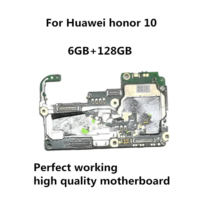 Используется для Huawei honor 10 разблокированная оригинальная материнская плата 6 ГБ +