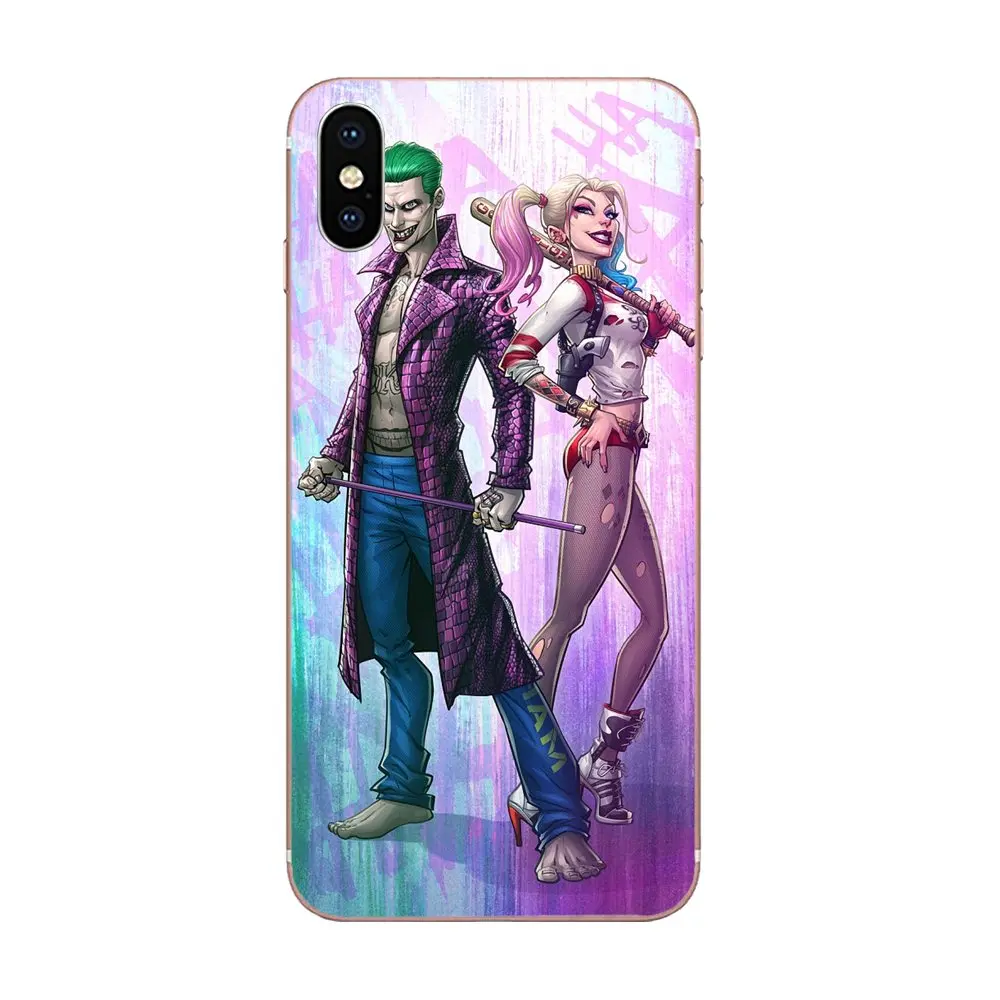Little Jokesters Joker And Harley Quinn For LG K50 Q6 Q7 Q8 Q60 X Power 2 3 Nexus 5 5X V10 V20 V30 V40 Q Stylus | Мобильные телефоны