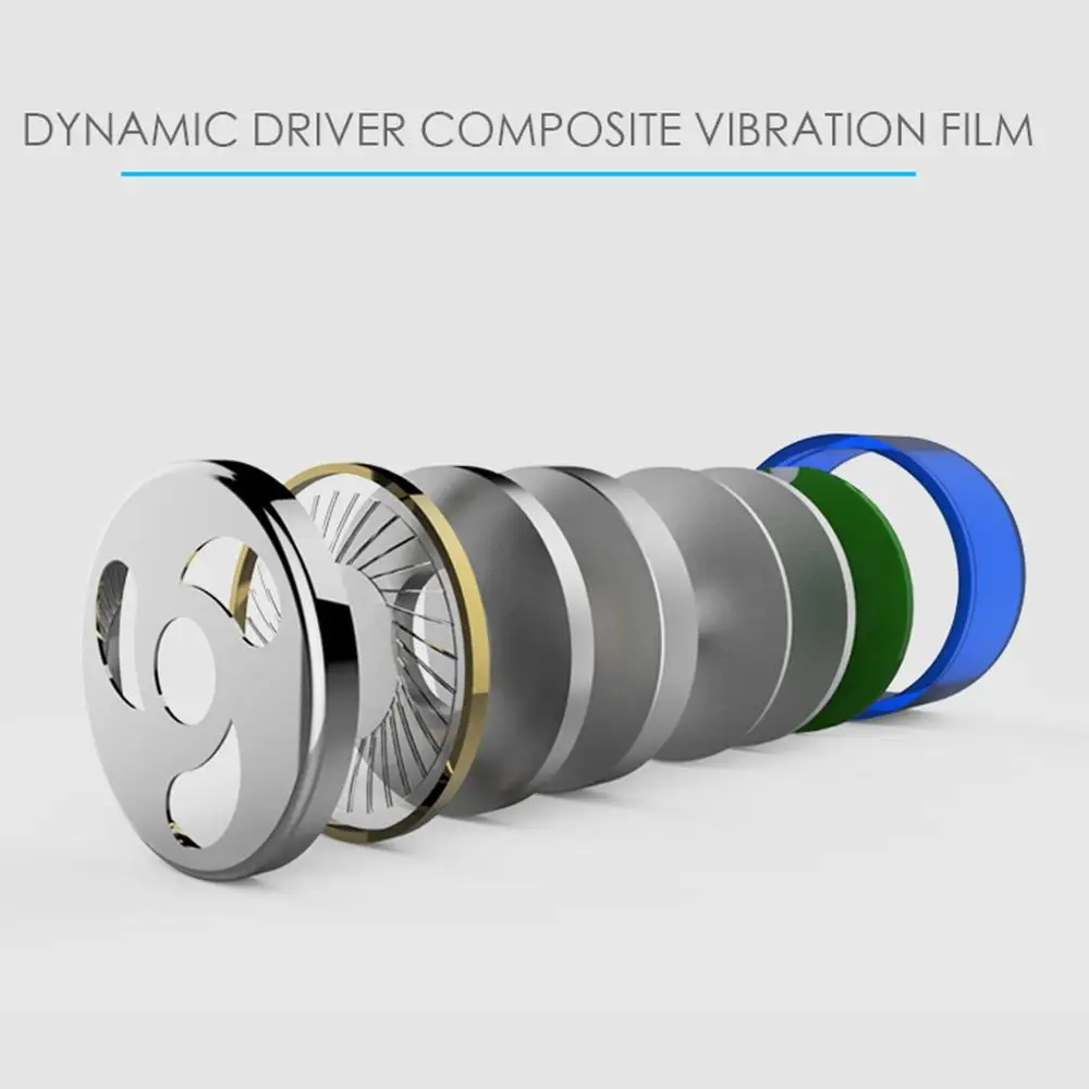 Наушники RevoNext QT5 с ЧПУ корпусом Внутриканальные наушники превосходным качеством