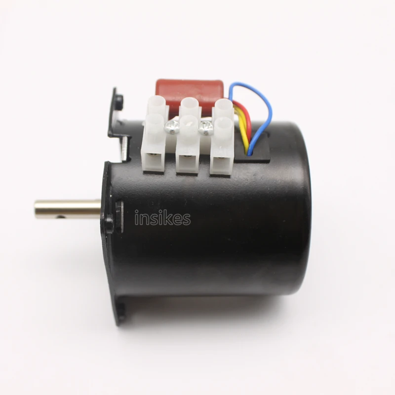 60KTYZ AC 220 В 14 Вт 50/60 Гц синхронный двигатель CW/CCW 1 об/мин 2 5 7 10 15 20 30 50 60 80 110