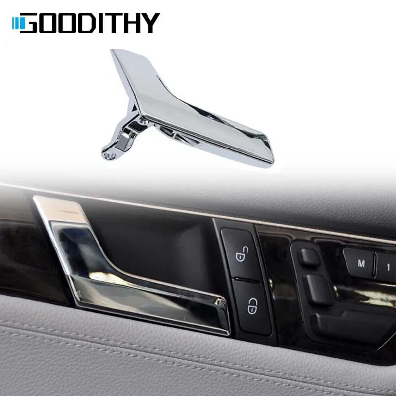 Новая хромированная матовая панель для внутренней двери автомобиля Mercedes Benz W204 E