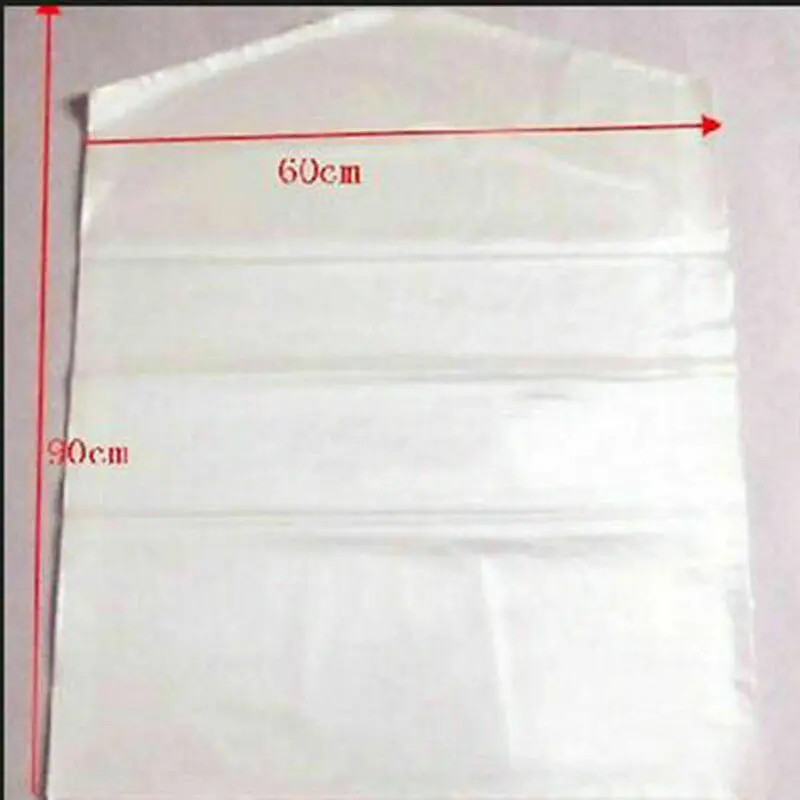 

20pcs Plastic Clear Dust-proof Cloth Cover Suit Garment Bag Storage Protector