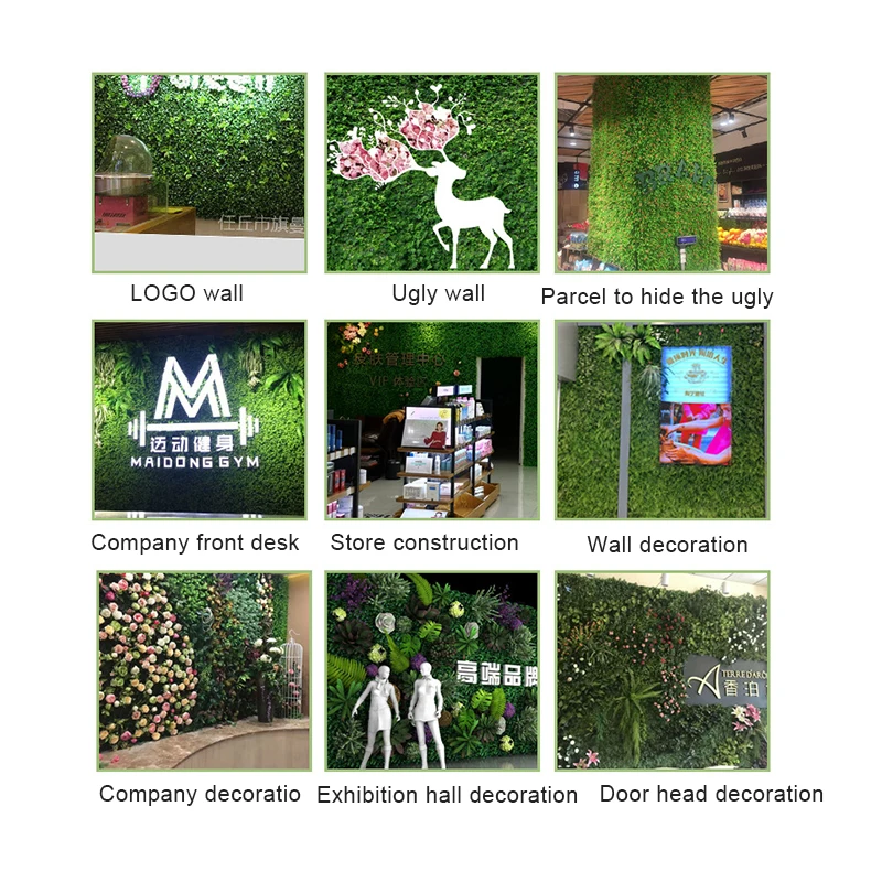

Artificial Hedge Plant Greenery Panels Suitable for Both Outdoor or Indoor Use Garden Backyards and Home Decoration PSEN