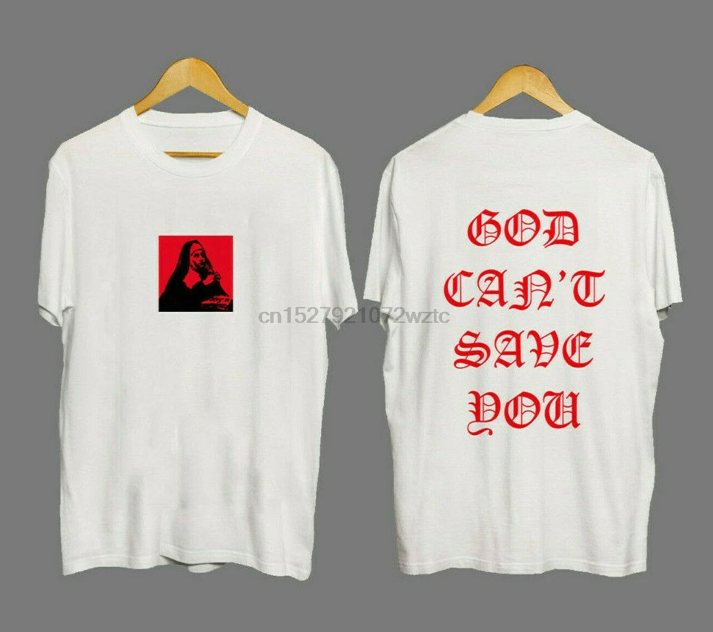 FTP2 FuckThePopulation God Can't Save You футболка G59 Gnarcotic tee хлопковая S-3XL | Мужская одежда
