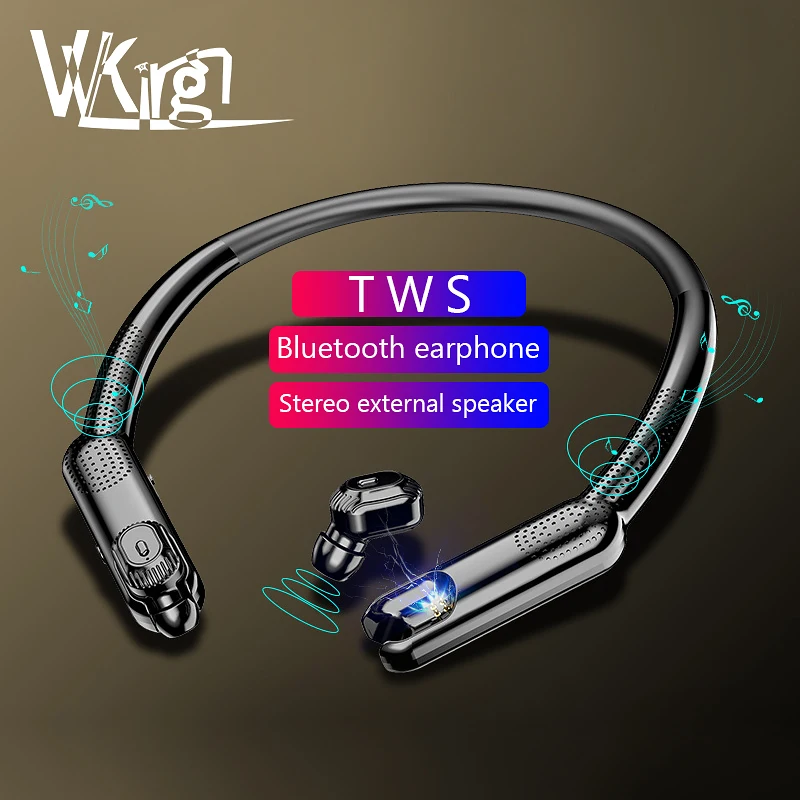 VVKing TWS 2 в 1 Беспроводные наушники и динамик 3D стерео звук Bluetooth IPX4 беспроводная