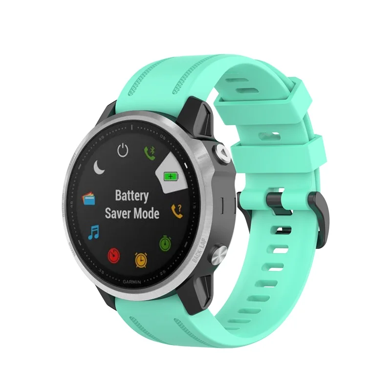 Ремешок силиконовый сменный для Garmin Fenix 6S 5S быстросменный браслет наручных часов