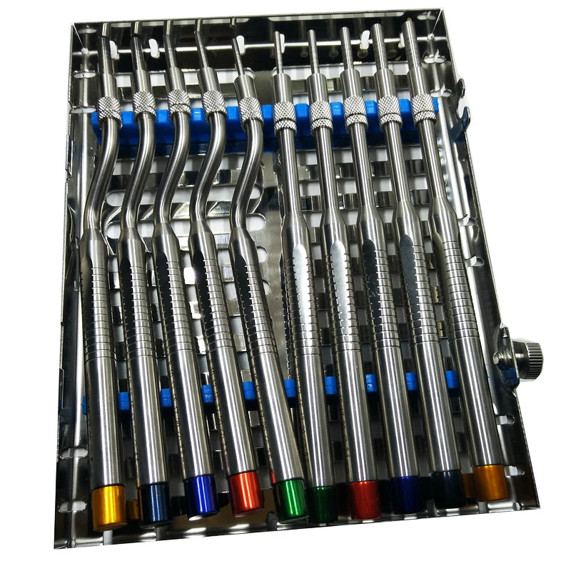 10 шт. зубная челюстная пазуха подъемное устройство вогнутые наконечники