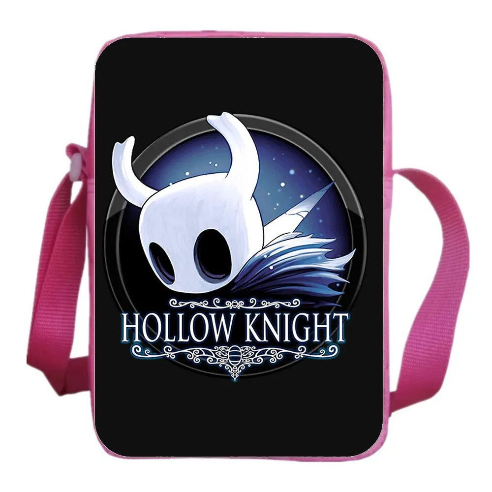 Hollow Knight Messenger Bag Fashion Game Cosplay Casual Shoulder Bag CrossBody Rucksack Zipper Boy Girl Sling Knapsack