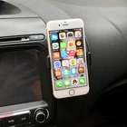 Вентиляционное отверстие автомобиля, вращающийся на 360 градусов Кронштейн мобильный телефон для Peugeot 206, 207, 208, 301, 307, 308, 407, 2008, 3008
