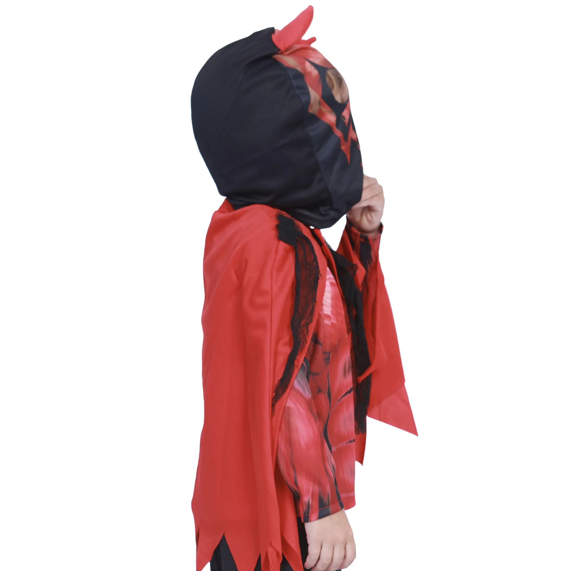 Костюм красного дьявола на Хэллоуин Детский костюм для шоу выступления сцене