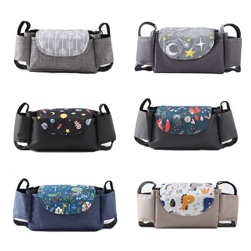

Stroller Organizer Bag Hooking Waterproof Stroller Bag Trolley Baby Car Bag Stroller Accessories Travel Diaper Bag For Stroller