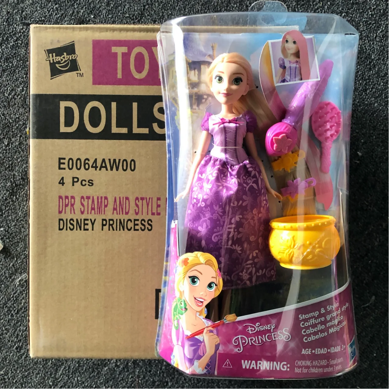 

Hasbro DPR STAMP AND STYLE PAPUNZEL Action Figure Model SET Toy