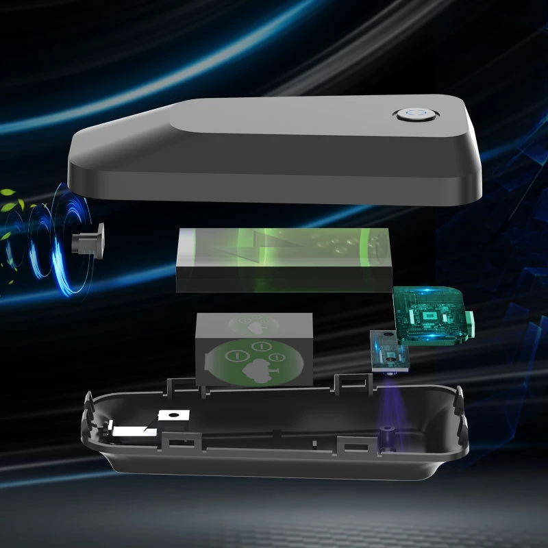 

2PCS Portable Air Purifier Necklace Mini Wearable USB Air Freshner Personal Hanging Ionizer Negative Ion