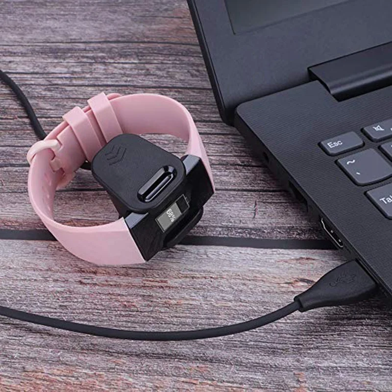 

Suitable for Fitbit Charge 3 Charger Cable, 3.3Ft Replacement USB Charging Cable Charging Cable, with Cable Base Adapter for Fit