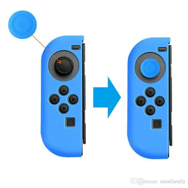 Силиконовый держатель для большого пальца гель-защита Nintendo Switch NS Joy-Con пульт