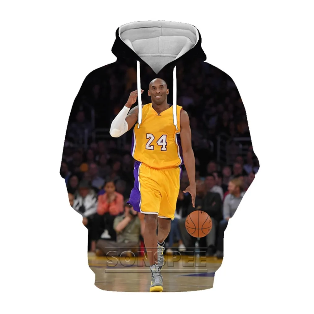 

Fashion Streetwear Kobe Bryant Hoodie 3D Print Sweatshirt Multiple Colour Women Mens Hoodies Pullover Sudadera Hombre
