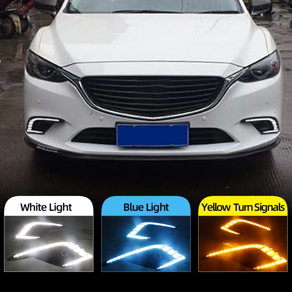 CSCSNL 2 шт. светодиодный для Mazda 6 Atenza 2016 2017 2018 дневные ходовые огни светильник DRL
