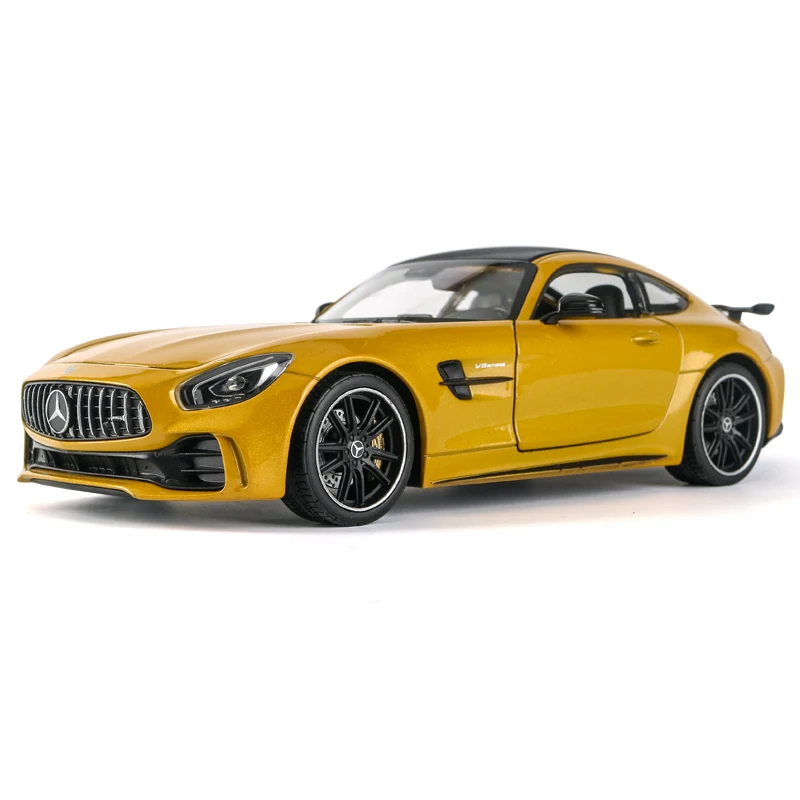 Welly 1:24 Mercedes AMG GTR автомобильный брелок для автомобильных ключей имитационная