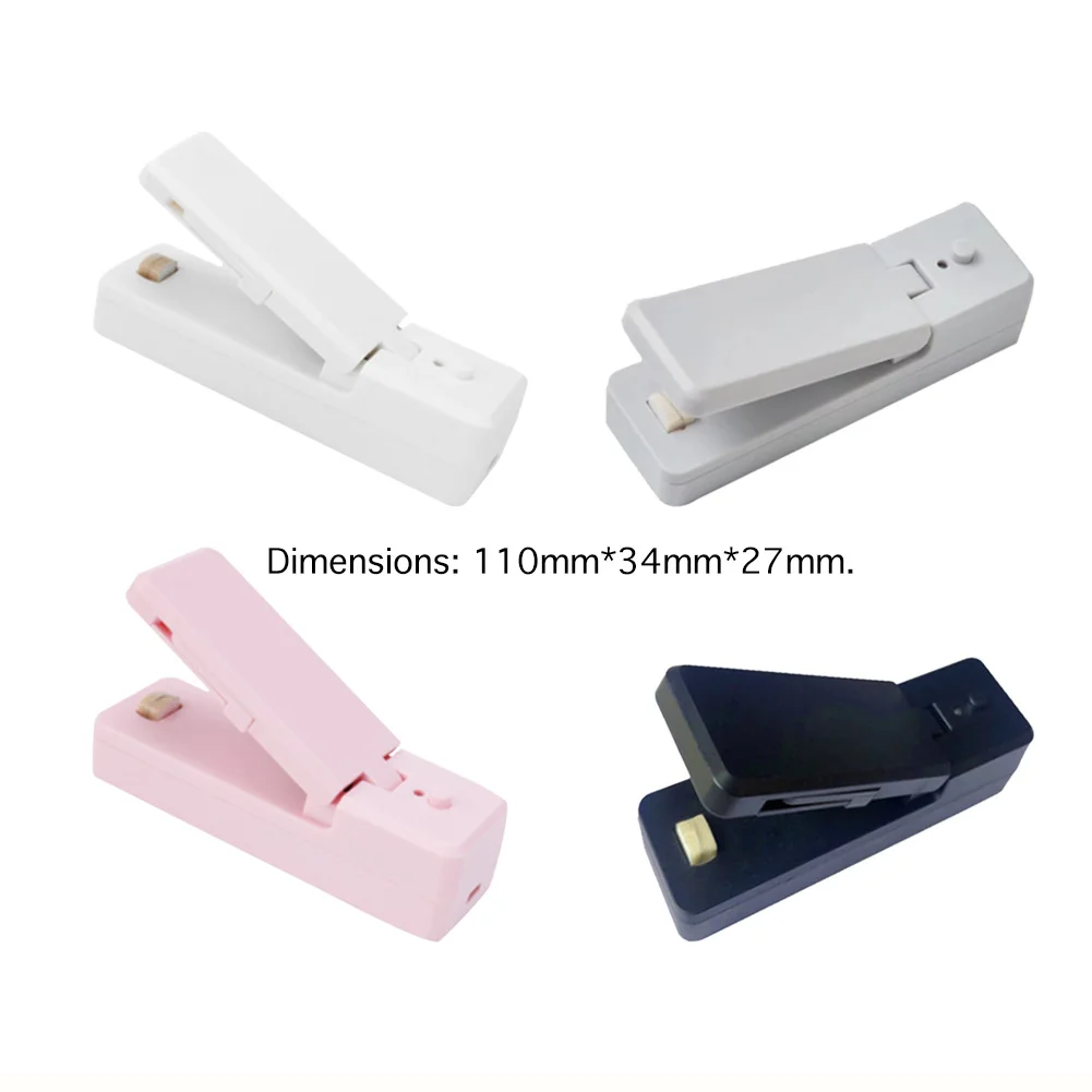 Portable Mini Sealing Machine Rechargeable Heat Sealer Plastic Handheld Food Keep-Refreshing Capper Kitchen Gadget Household | Дом и сад