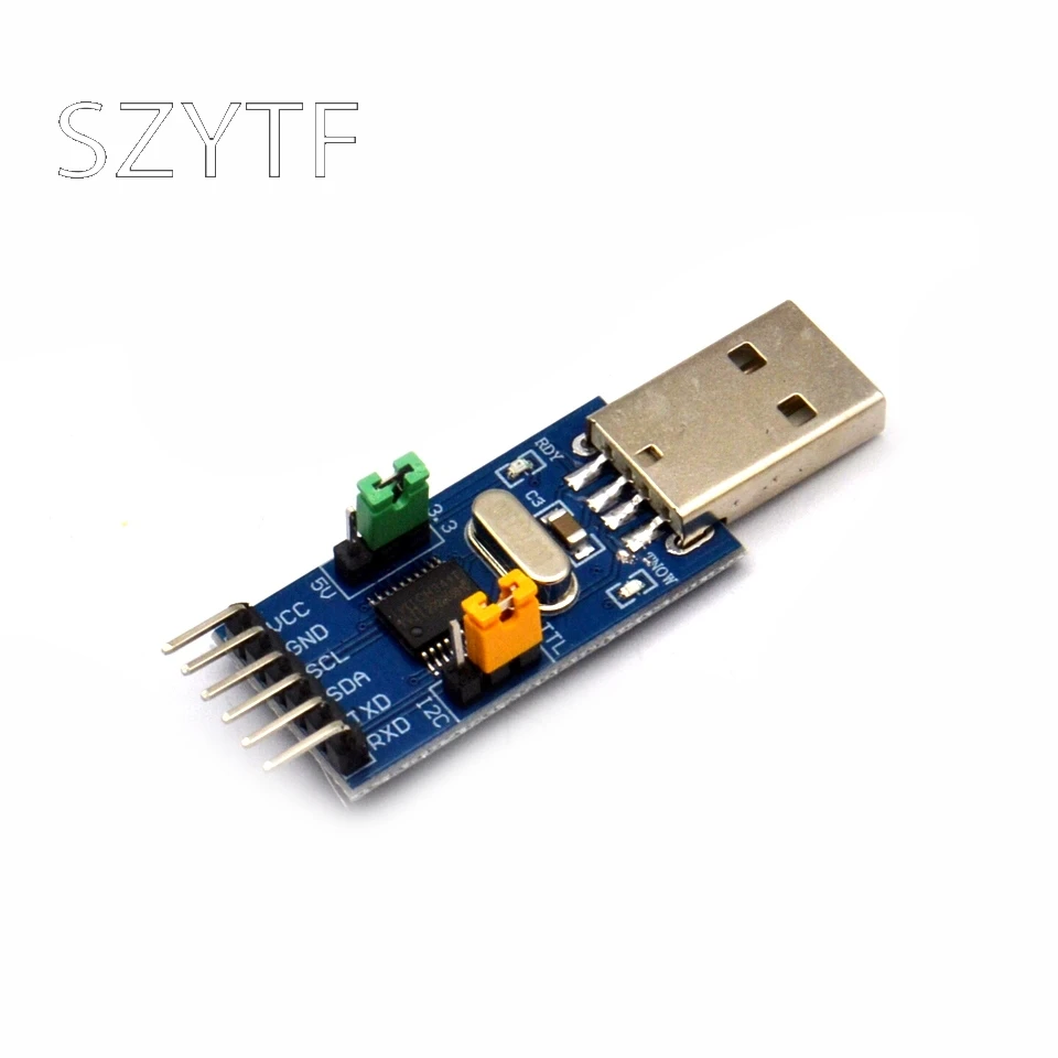 CH341T комбинированный модуль USB к IEC IIC UART ttl одночиповый серийный