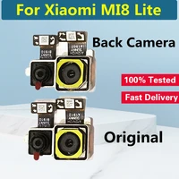 original back camera for xiaomi mi 8 lite mi8 lite rear back camera module flex cable for mi 8 lite big camera replacement