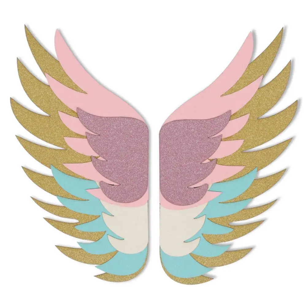 2 шт. вечерние украшения для торта топпер кекса Блестящий бумажный Топпер