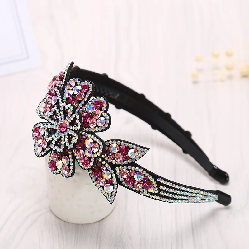 

Wholesale hair accessories band fashion headband ladies exquisite creative diademas mujer 2020 opaska perÅ‚y bandeau femme