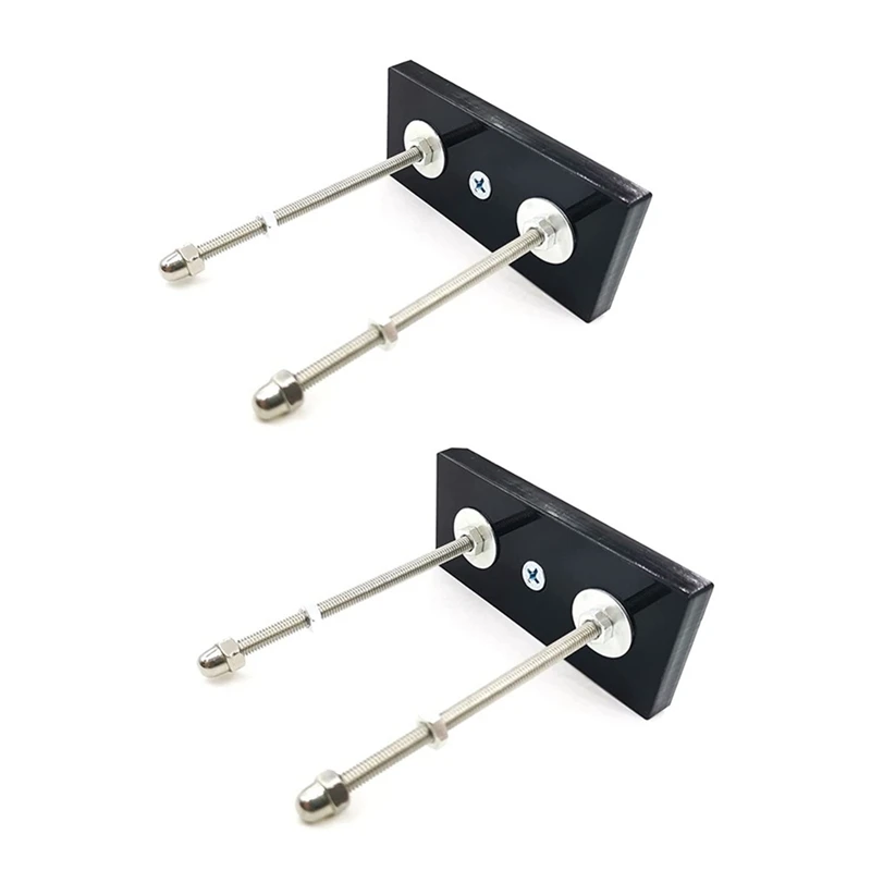 

2 Packs Skateboard Longboard Wall Mount Skateboard Hanger for Skateboard Deck Display and Storage