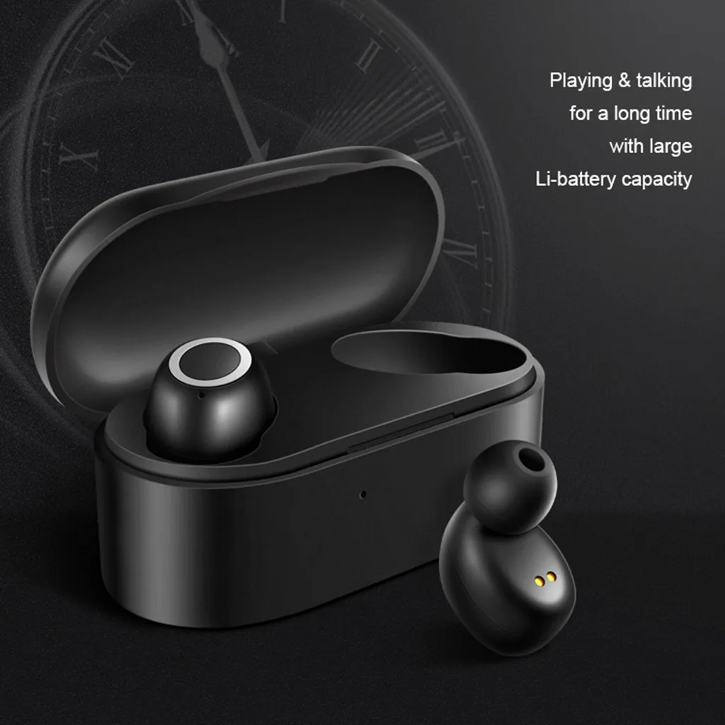 TWS Mini True Wireless спортивные наушники-вкладыши Bluetooth стерео гарнитура с микрофоном