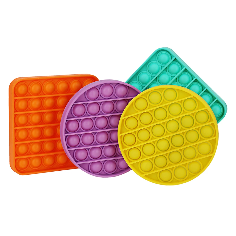 

Funny Bubble Sensory Fidget Toy Anti-Anxiety Compression Tool Silicone Stress Reliever Suitable For Adults And Children