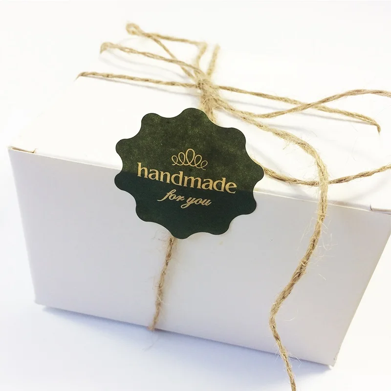 120 шт./лот винтажный цветок круглая волна крафт бумага ручная работа для вас