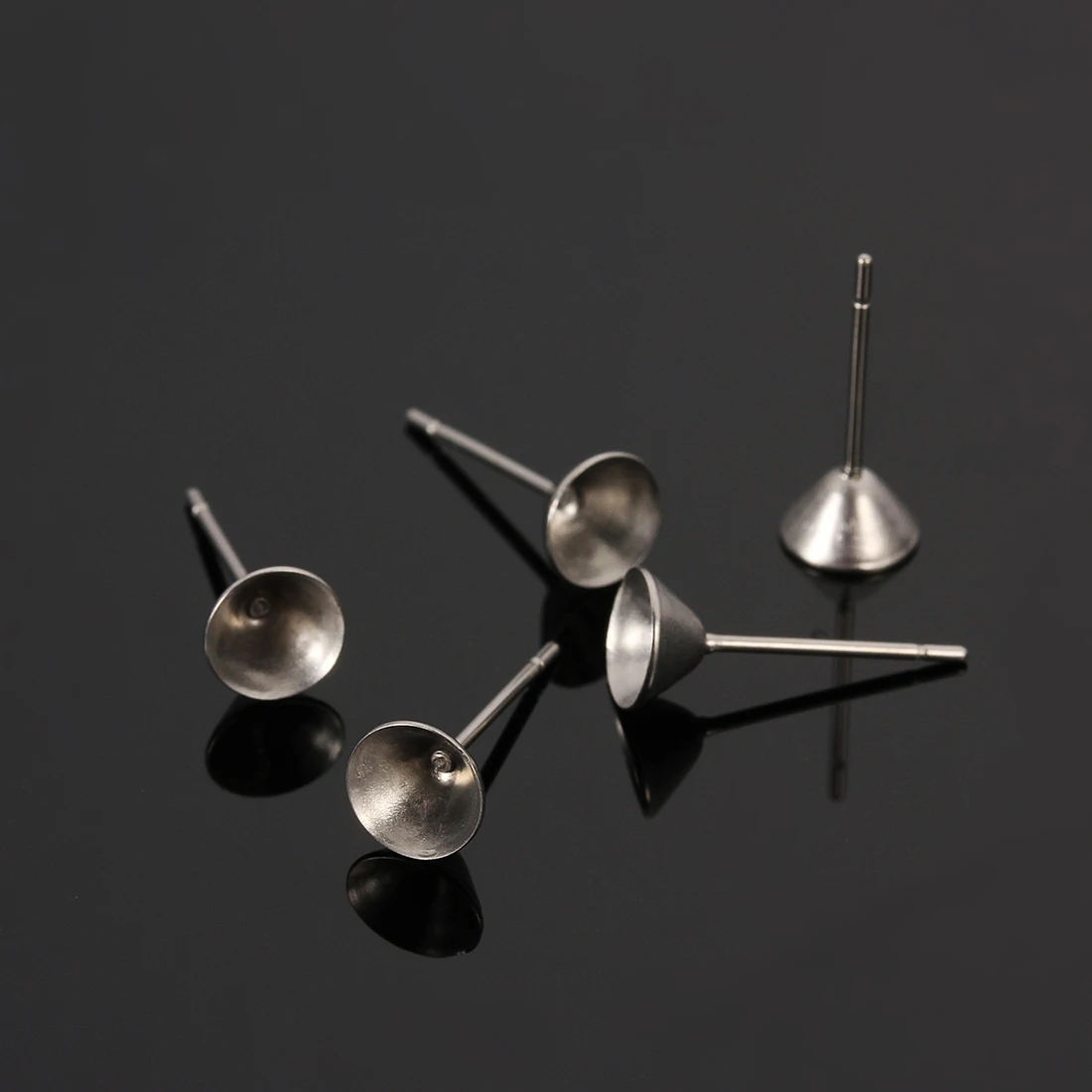 

100pcs/lot Stainless Steel Ear Post / Stoppers Earring Post 6*14 mm Fits for Stud Earring Findings Jewelry Making