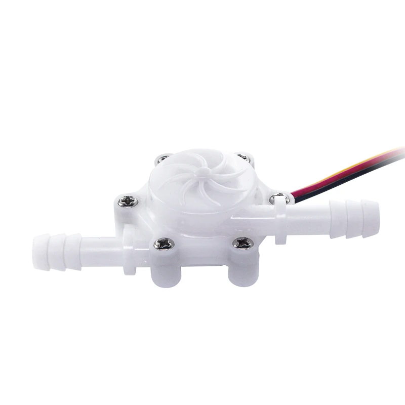 Пластиковый измеритель расхода воды Pom с быстрым подключением внешний диаметр 10